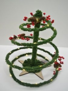 spirale verde natale